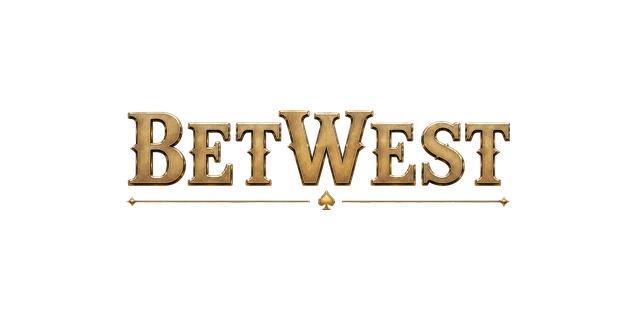 BetWest – Schriftzug in goldener Westernschrift